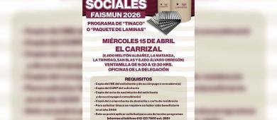 Administración de Milena Quiroga lleva programa de mejoramiento de vivienda a delegaciones rurales