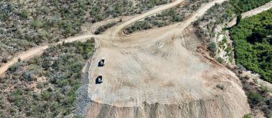 Supervisa CONAGUA avances de la presa El Novillo; proyecto prioritario para B.C.S.