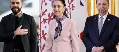 Sheinbaum es segundo lugar en ranking de popularidad de mandatarios latinoamericanos; Bukele encabeza