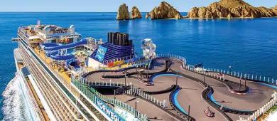 México registra 3.6 millones de turistas en cruceros en primer trimestre de 2026