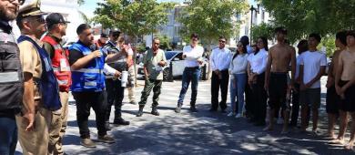 UABCS participa en el Simulacro Nacional 2026 y se suma a ejercicio de evacuación por tsunami
