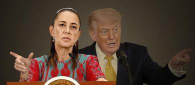 “Nosotros estamos actuando”: Sheinbaum responde a la amenaza de intervención de Trump
