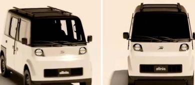 Así se ve Olinia, auto eléctrico diseñado y fabricado en México