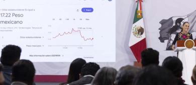 Sheinbaum dice que la economía va bien, que S&P se equivocó