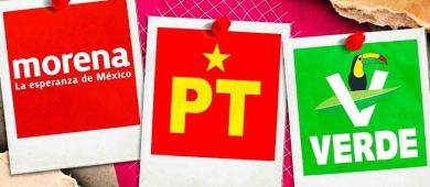 Morena, PT y PVEM mantendrán coalición rumbo a las elecciones 2027