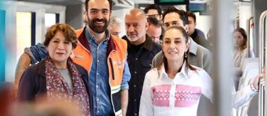 Sheinbaum promete 2 mil 377 km de trenes públicos durante su sexenio