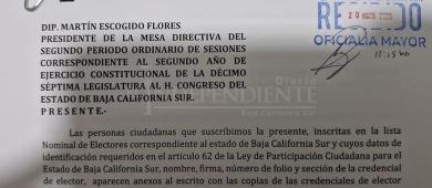 “Que la gente vote por cada regidor”: llevan al Congreso de BCS iniciativa para eliminar planillas municipales