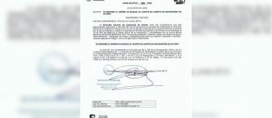 Tras presión social, Marina restringe buques de gran calado en Loreto