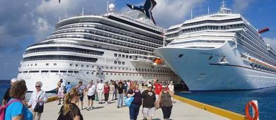 México recibe 4.8 millones de cruceristas entre enero y abril, un 14.8% más interanual