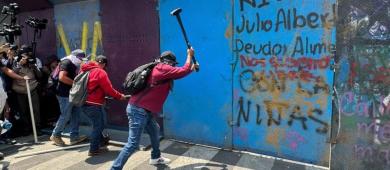 Sheinbaum asegura que no responderá con represión a provocaciones de la CNTE
