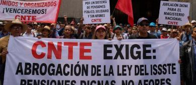 Costaría más de 7 bdp cumplir con pensiones de la CNTE