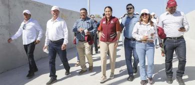 Milena Quiroga pone en marcha la única estación de transferencia de residuos del noroeste de México