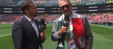 Llegada de Salinas Pliego a la inauguración del Mundial 2026 divide a asistentes