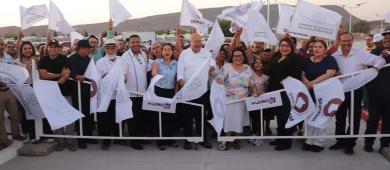 Inaugura alcaldesa de La Paz segunda etapa del Circuito Bahía Concepción de La Paz