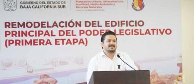 Recibe Congreso primera parte de remodelación del edificio legislativo