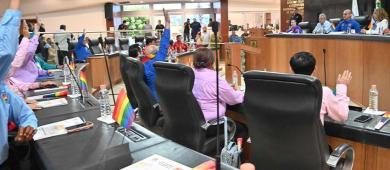 Respeto de los DDHH, no discriminación y derechos políticos y electorales consigna la comunidad LGBTTTIQ+ en el 4to. PDS