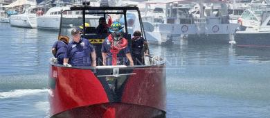 Bomberos de CSL pone en operación su primera embarcación para atender emergencias marítimas