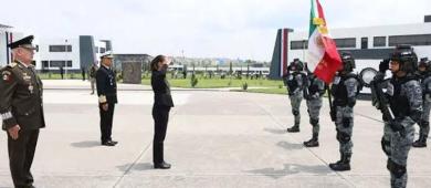Sheinbaum reconoce a la Guardia Nacional; destaca reducción de 46% en homicidios dolosos