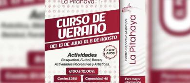 Ayuntamiento de La Paz invita a cursos de verano en los centros deportivos municipales