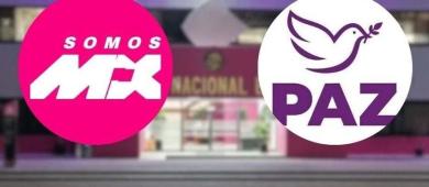 INE entrega oficinas y constancias a los nuevos partidos PAZ y Somos México