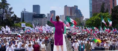 El 68% de los mexicanos aprueba a Sheinbaum; desaprobación está en 32%