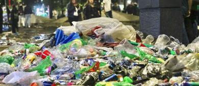 La generación de residuos se disparó hasta un 58 % en Ciudad de México debido al Mundial