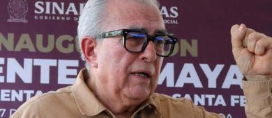 Rocha Moya reaparece; dice que enfrenta campaña de calumnias