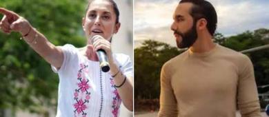 Bukele y Sheinbaum vuelven a liderar aprobación en Latinoamérica