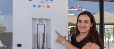 Gobierno Municipal de La Paz instala bebedero en CDM La Pitahaya