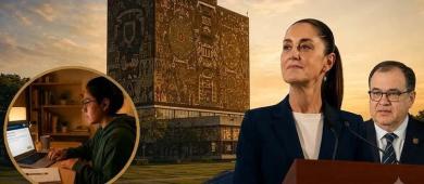 Sheinbaum respalda autonomía de la UNAM para resolver polémica por examen de ingreso