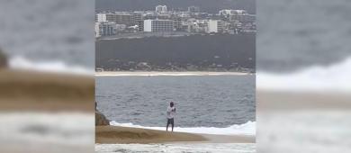 Autoridades piden evitar el Arco de Cabo San Lucas ante riesgo por oleaje