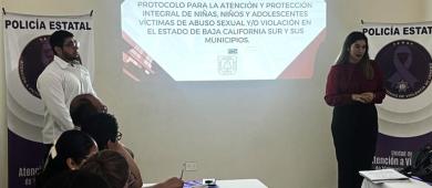 Presenta SIPINNA BCS protocolo para atender a niñas, niños y adolescentes víctimas de violencia