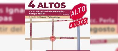 Implementarán cuatro altos en cruceros de La Paz