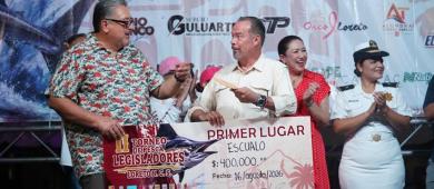 Se efectuó con éxito el torneo de pesca Legisladores