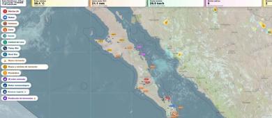 UABCS incorpora nuevo modelo predictivo de tormentas a su plataforma MeteoUABCS