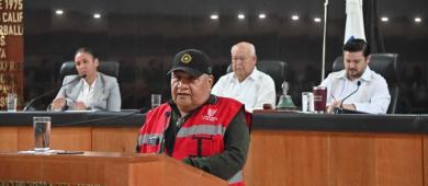 Rinden homenaje a víctimas, rescatistas y sobrevivientes del huracán Liza