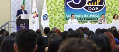 Comienza Semana de Economía UABCS 2026 con una reflexión sobre los retos del desarrollo y la formación profesional
