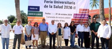 Promueven en la UABCS la prevención y el bienestar mediante la Feria Universitaria de la Salud