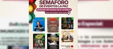 Ayuntamiento de La Paz actualiza Semáforo de Eventos
